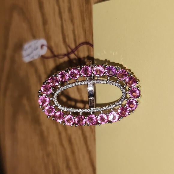 Pink sapphire ring - Picture 1 of 7